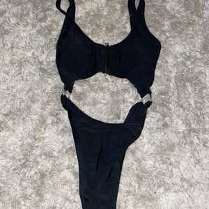 Black Zaful Bathing Suit